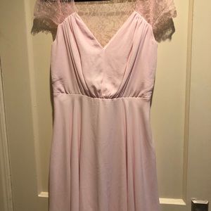 Dress with lace detailing